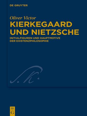 cover image of Kierkegaard und Nietzsche